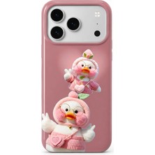 Iphone 17 Pro Max Novera Cozy Friends Collection Çift Katmanlı Essential Tough Telefon Kılıfı