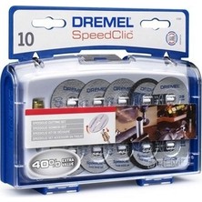 Sungur's Store Kesme Seti ile 10 Parça Metal ve Plastik Disk ile Hızlı Değişim
