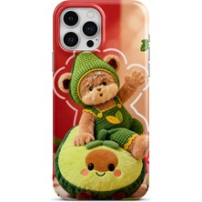 Iphone 16 Pro Novera Cozy Friends Collection Çift Katmanlı Essential Tough Telefon Kılıfı