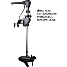 Haibo M250 120 Lbs 24V Fırçasız Elektrikli Bot Motoru