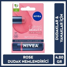Sungur's Store Renkli Nemlendirici Dudak Bakım Kremi 4.8gr, SPF30 ve Allık Etkisi