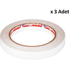 Bigpoint Çift Taraflı Bant 15 mm x 25 M x 3 Adet