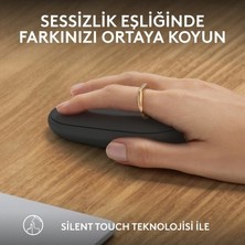 Sungur's Store Logitech M350S Pebble 2 Bluetooth Kablosuz Sessiz Kompakt Mouse -