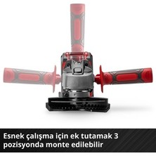 Sungur's Store Einhell Akülü Avuç Taşlama Tc-Ag 18/115 Li-Solo Power X-Change (18 V, 115 mm Disk Çapı, 28 mm Kesme