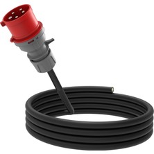 Bemis Enerji Kablosu BKT-0800-2120 (3/32A Fiş, Bir Ucu Açık, 1,5m)