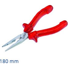 Sungur's Store Uzun Kargaburun Düz Uçlu 180 mm ile Hassas Çalışma