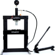 Sungur's Store 10 Ton Kapasiteli Masa Üstü Hidrolik Pres ile Atölye Çalışmaları