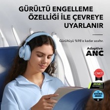 Sungur's Store Aktif Gürültü Engelleme Özellikli Kulak Üstü Bluetooth Kulaklık