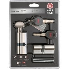 Sungur's Store Tüpten Şifreli Yüksek Güvenlikli Silindir - 2'li Set 68 mm