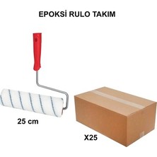 Sungur's Store Epoksi Rulo Takım 25 cm Boyutunda 25 Adet Ürün