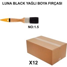 Sungur's Store No 1.5 Luna Yağlı Boya Fırçası, 12 Adet