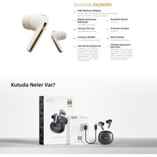 Sungur's Store Hi-Res Ses Kalitesine Sahip 6 Mikrofonlu Kablosuz Kulaklık