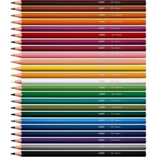 Sungur's Store 24 Renk Kuru Boya Kalemi Seti, Intensity Color Up