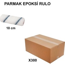 Sungur's Store Parmak Epoksi Rulo Yedek, 10 Cm, 300 Adet