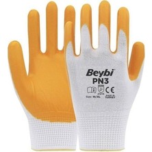 Sungur's Store Nitril Sarı Iş Eldiveni 10 Beden 60 Adet Paket Fırsatı