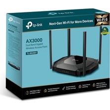 Sungur's Store Tp-Link TL-WA3001 | Dual-Band Wi-Fi 6 Access Point | AX3000 Mbps | Gigabit Portlu | Pasif Poe