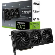 Sungur's Store Asus PRIME-RTX5070-O12G-NVIDIA-GEFORCE-RTX 5070-12GB GDDR7-192BIT--OC-2XHDMI-3XDP-DLSS4 Ekran