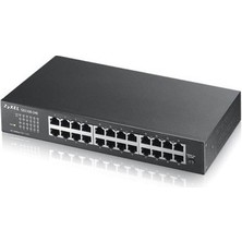 Sungur's Store Zyxel GS1100-24E 24-Port 10/100/1000MBPS Tak-Kullan Port-Önceliklendirme Destekli Yönetilemeyen
