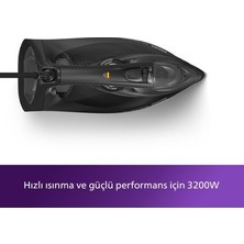 Sungur's Store 3200W Buharlı Ütü, 55 G/dk Sürekli Buhar ve 260 G Şok Buhar Özellikleri