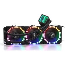 Sungur's Store 360MM Rgb Ledli Sıvı Soğutucu, W360 Modeli