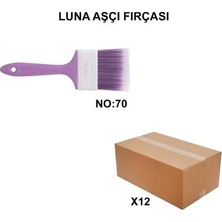 Sungur's Store 12 Adet Luna Aşçı Fırçası, No 70 Kalite Seti