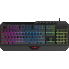 Sungur's Store Rgb Aydınlatmalı Ekstra Multimedya Mekanik Klavye