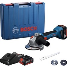 Sungur's Store Bosch Professional Gws 18V-8 4AH Çift Akülü Taşlama Makinesi -
