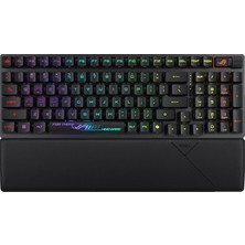 Sungur's Store Asus Rog Strıx Scope Iı 96 Wl/rx Red/abs/tr Wıreless Oyun Klavyesi: Üç Modlu Bağlantı, Rog Rx Optik