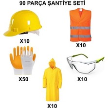 Sungur's Store 90 Parça Şantiye Eldiven Seti ile Güvenli Çalışma Fırsatı