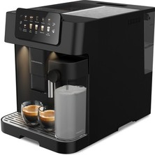 Sungur's Store 1350 W Espresso Makinesi, Antrasit Renkli Modern Tasarım