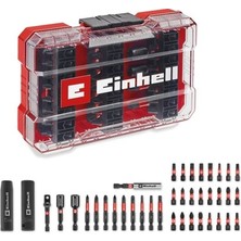 Sungur's Store Orijinal Einhell M-Case 39 Parça Vidalama Bits Uç ve Soket Seti (25 mm Bitler, 50 mm Bitler, Altı