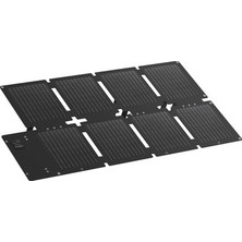Sungur's Store 60W Taşınabilir Güneş Paneli, Kamp ve Acil Durum Kullanımı Için Uygun