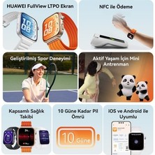Sungur's Store Beyaz Akıllı Saat, Nfc ile Ödeme ve Gelişmiş Uyku Takibi