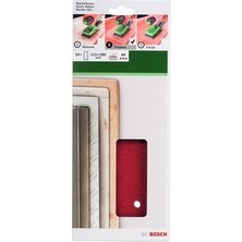 Sungur's Store 10'lu Titreşimli Zımpara Kağıdı, 115 x 280 mm Ölçülerinde