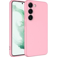 Sungur's Store S23 Için Silinebilir Kadife Kılıf, Kamera Koruma Özellikleriyle