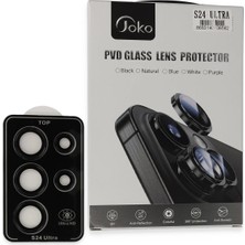 Joko Samsung Galaxy S24 Ultra Pvd Metal Kamera Lens - Siyah