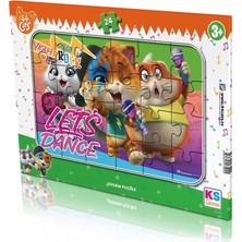 Sungur's Store 24'lü 44 Kedi Temalı Eğlenceli Puzzle Seti