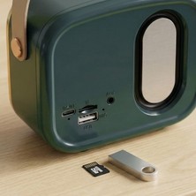 Sungur's Store Bluetooth Destekli Klasik Retro Müzik Hoparlörü, 3W Güç