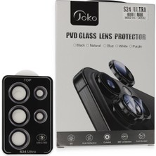 Joko Samsung Galaxy S24 Ultra Pvd Metal Kamera Lens - Derin Mor