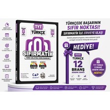 Çap Yayınları Sıfırmatik Türkçe Konu Anlatımlı Soru Bankası-Tyt Türkçe 12 Branş Deneme Hediyeli!!