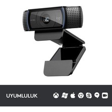 Sungur's Store 1080P Hd Web Kamerası, Stereo Ses ile Net Görüntü Kalitesi