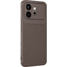 Uryport Huawei Honor 600 Auto Focus Karbon Kapak - Gri