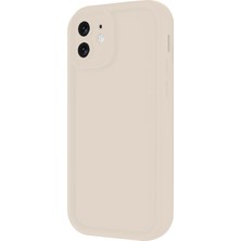 Uryport Apple iPhone 11 Kılıf Viera Silikon - Krem