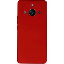 Uryport Realme 11 Pro Kılıf Nano Içi Kadife Silikon - Kırmızı