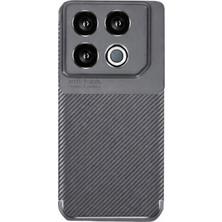 Uryport Infinix Gt 20 Pro Kılıf Auto Focus Karbon Kapak - Gri