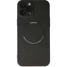Uryport Apple iPhone 12 Pro Kılıf Jack Magneticsafe Lens Silikon - Siyah