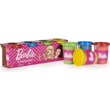 Happy Trend Barbie Oyun Hamuru 4'lü Paket - (4 x 100 Gr)