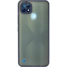 Uryport Realme C21 Kılıf Montreal Silikon Kapak - Lacivert