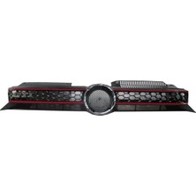 Oto101 Volkswagen Golf- 6- 09/12; Ön Panjur Siyah (Gtı) (Tw)