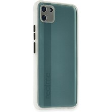 Uryport Realme C11 Kılıf Miami Şeffaf Silikon - Şeffaf